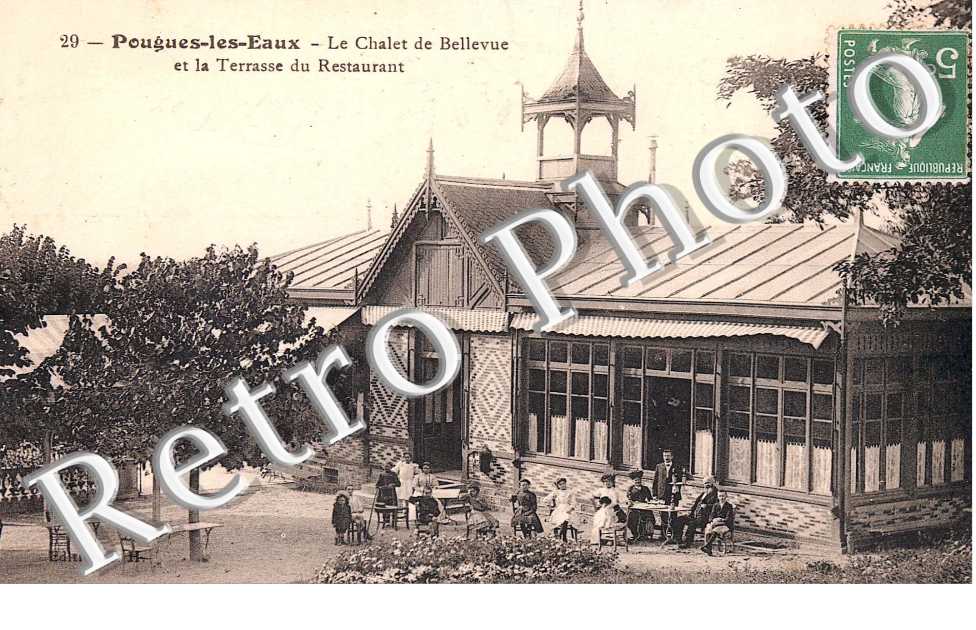 le chalet de bellevue et terrasse du restaurant