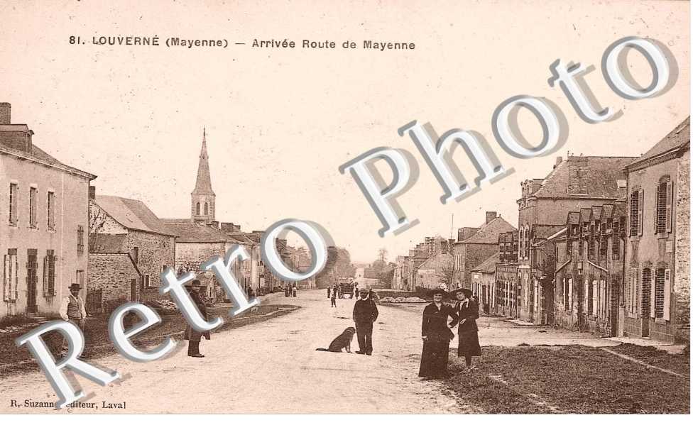 Arrivee route de Mayenne