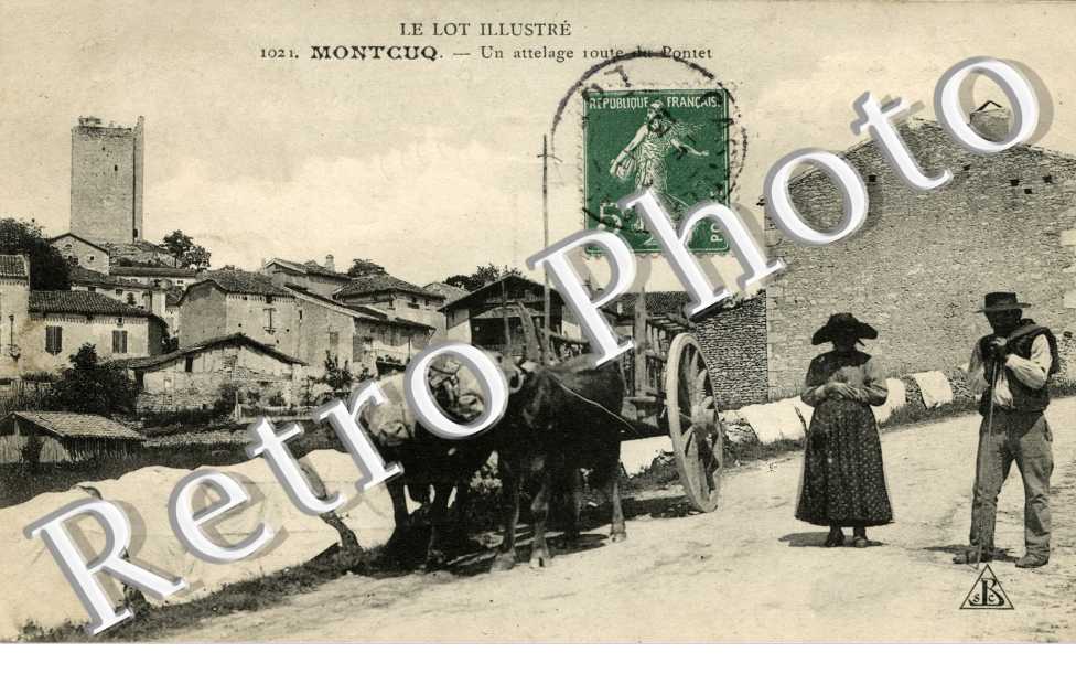 un atellage route de Pontet