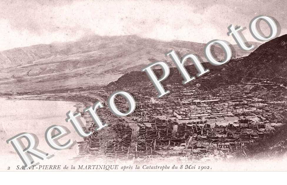 Apres la Catastrophe du 8 mai 1902
