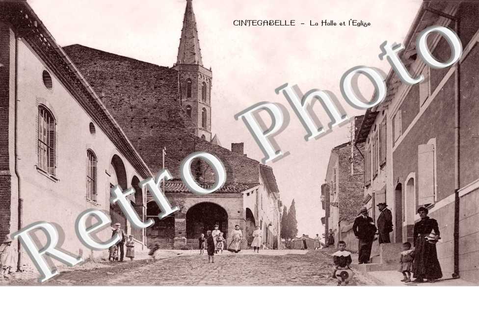 la halle et l'eglise