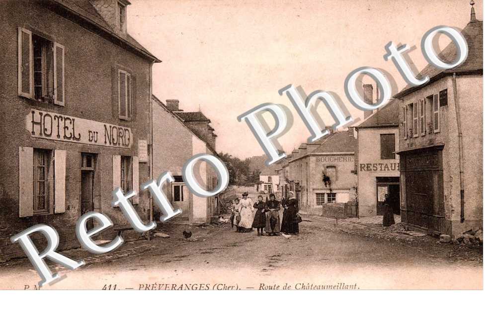 Route de Châteaumeillant  Hôtel du Nord