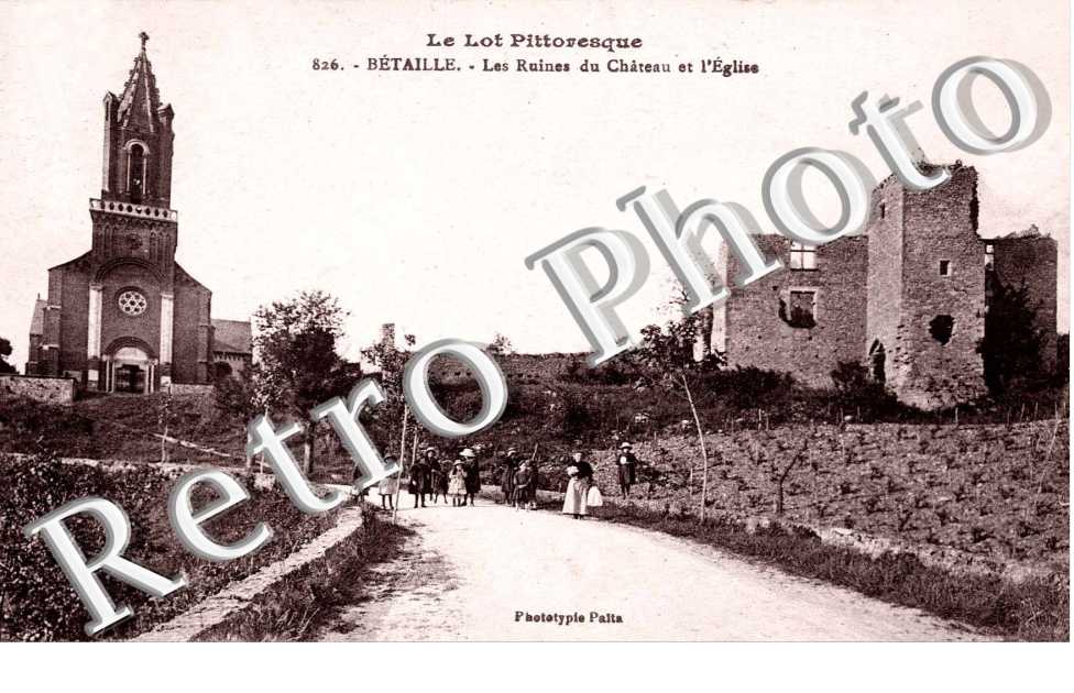 Les Ruines du Chateau et de l'Eglise