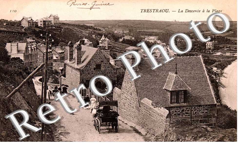 Trestraou. La descente a la plage