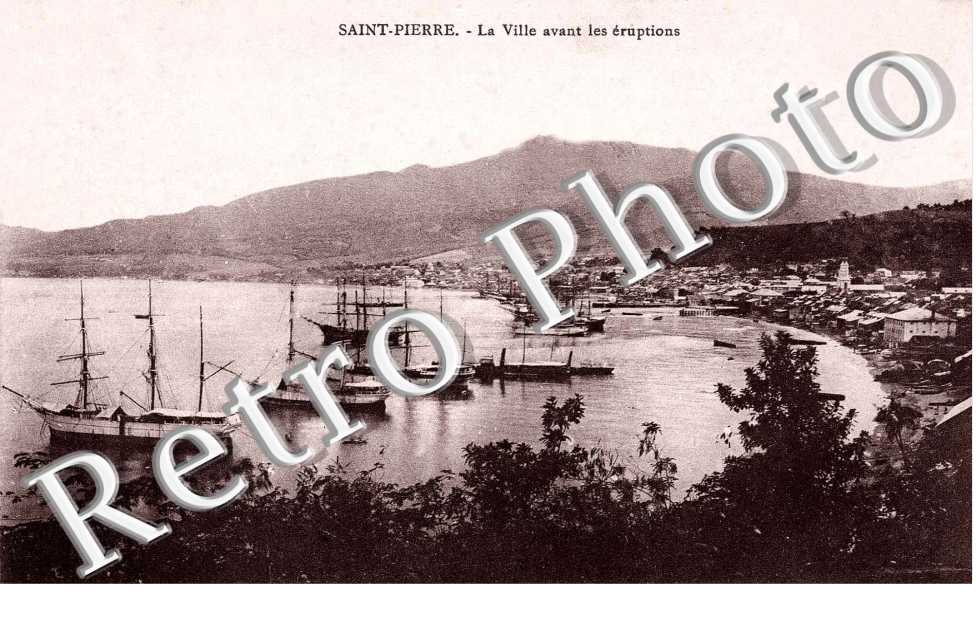La Ville avant les eruptions