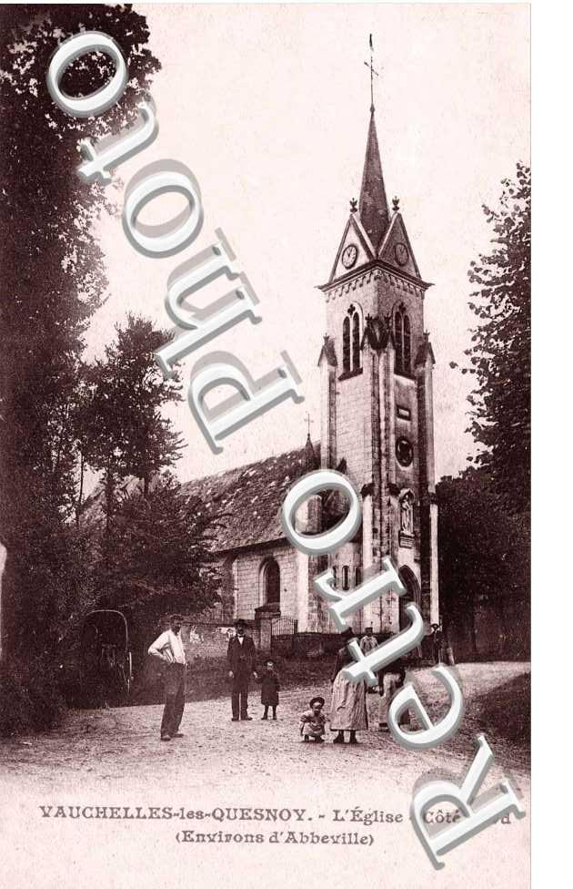 l'église, côté nord