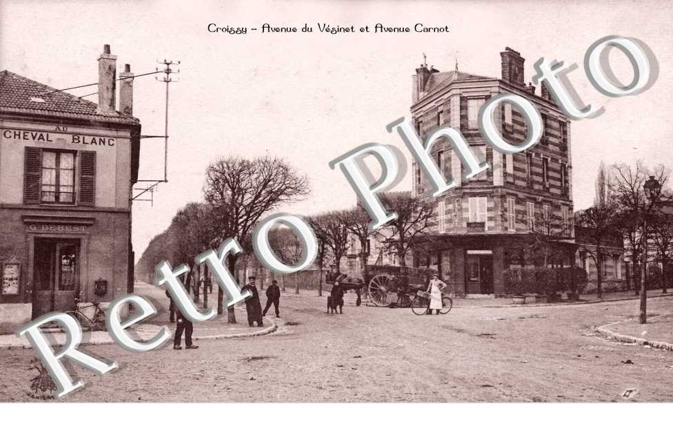avenue du Vesinet et avenue Carnot