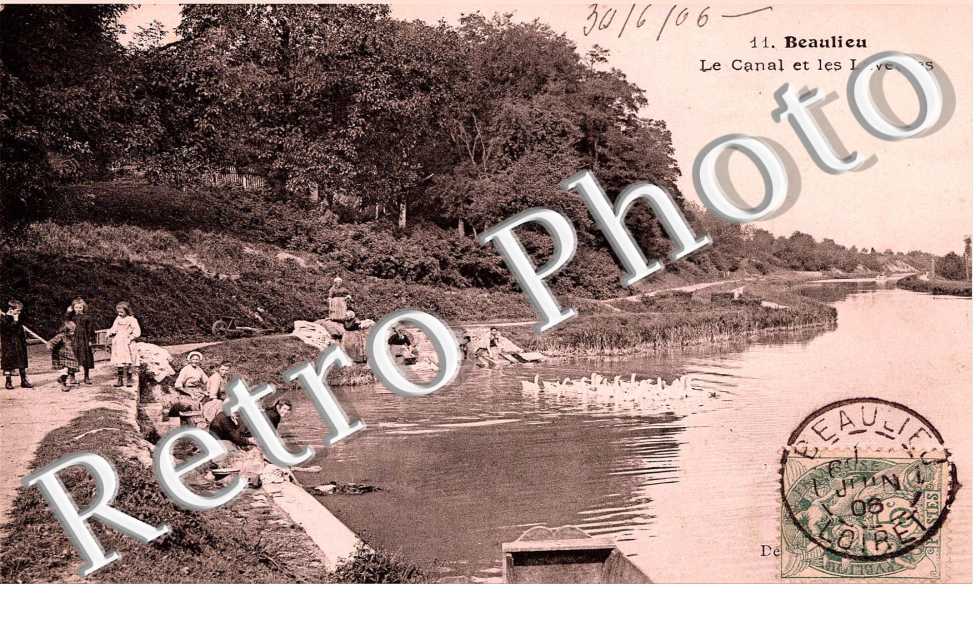 le canal et les laveuses