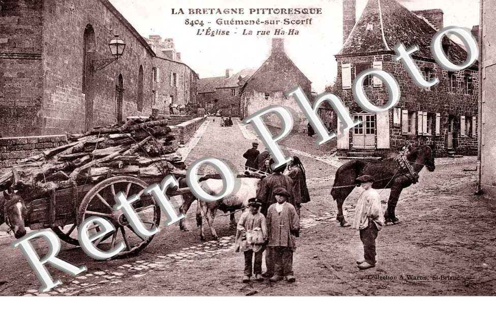 l'eglise - la rue Ha-Ha