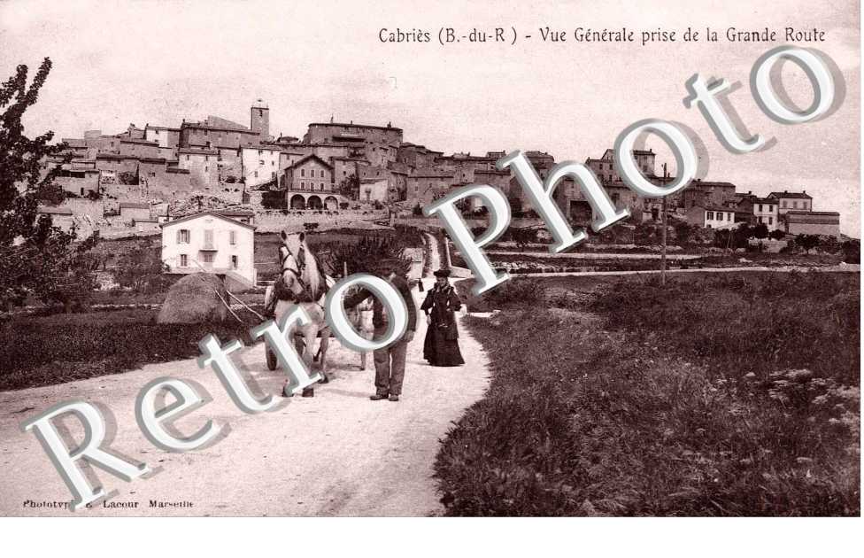 vue générale prise de la Grande Route