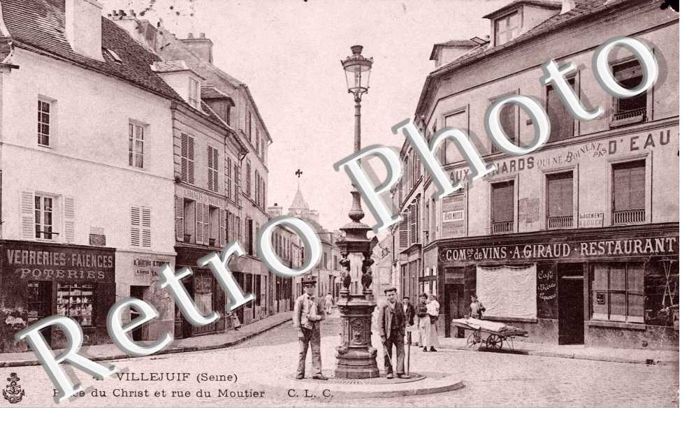 place du Christ et rue du Moutier