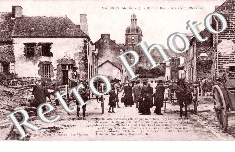 Rue de bas - Arrivee de Ploërmel