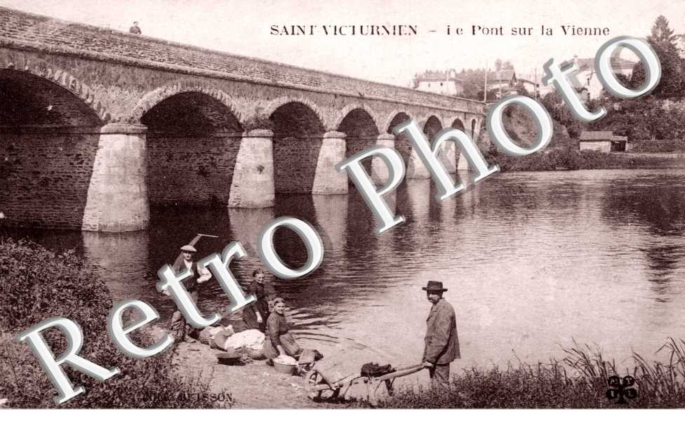 Le pont sur la Vienne