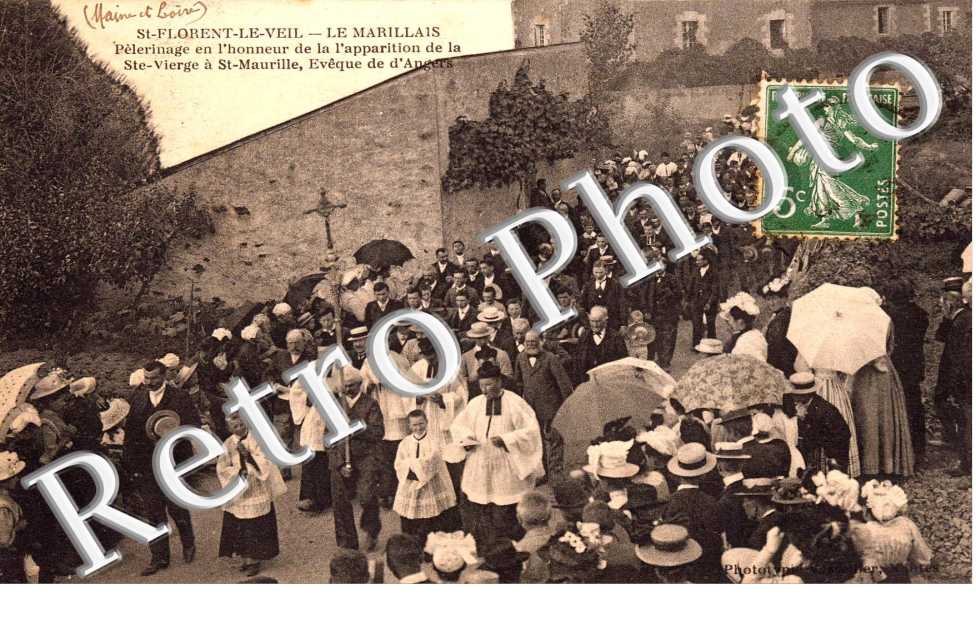 le marillais, pelerinage en l'honneur de l'apparition de la ste vierge a st maurille eveque d'a