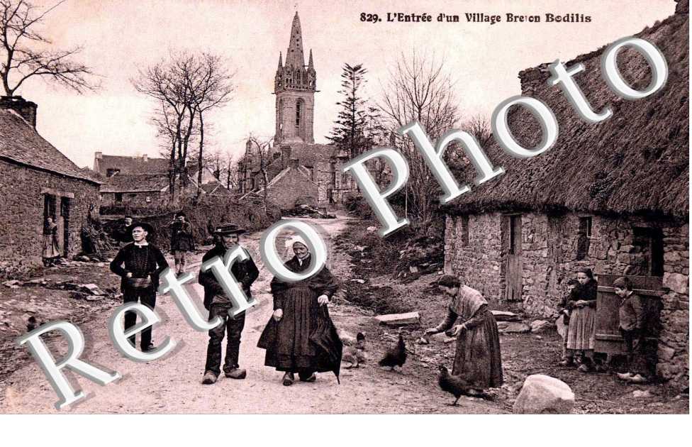 Entree d'un village Breton