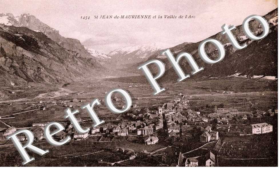 Vue generale et la Vallee de l'Arc