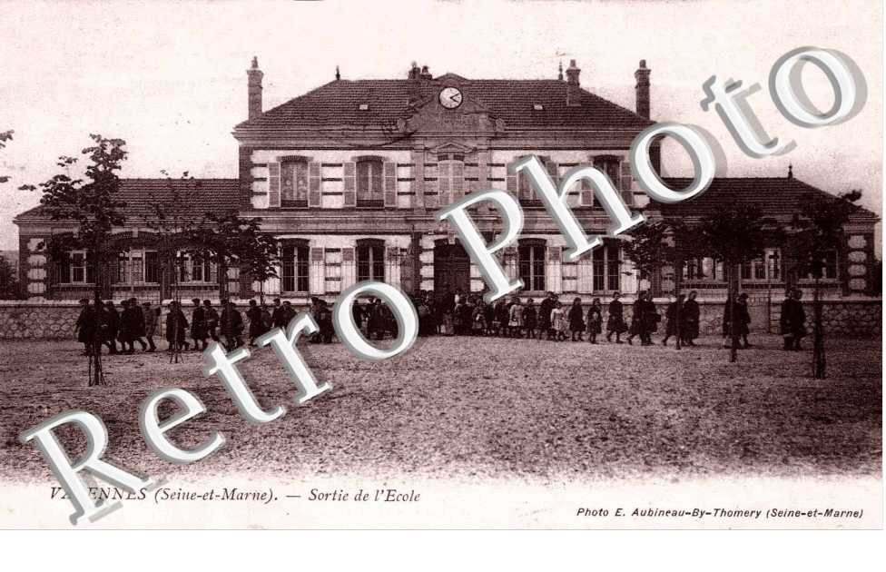 Sortie de l'ecole