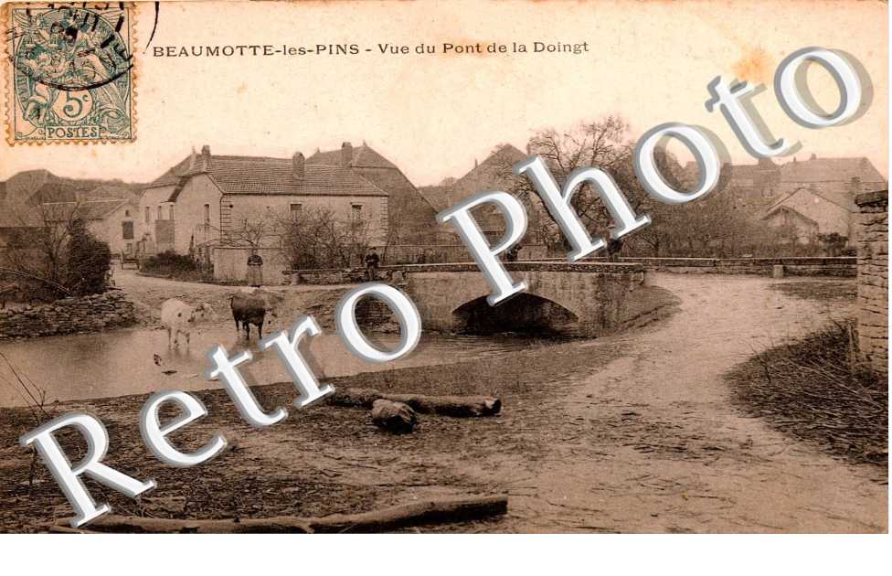 VUE DU PONT DE LA Doingt