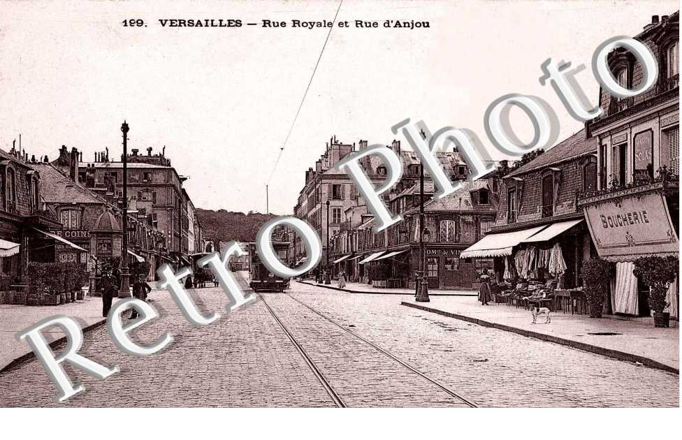 Rue Royale et rue d'Anjou