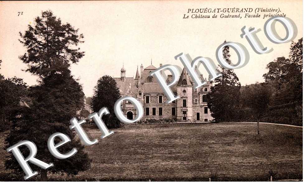 LE CHATEAU DE GUERAND, FAcADE PRINCIPALE