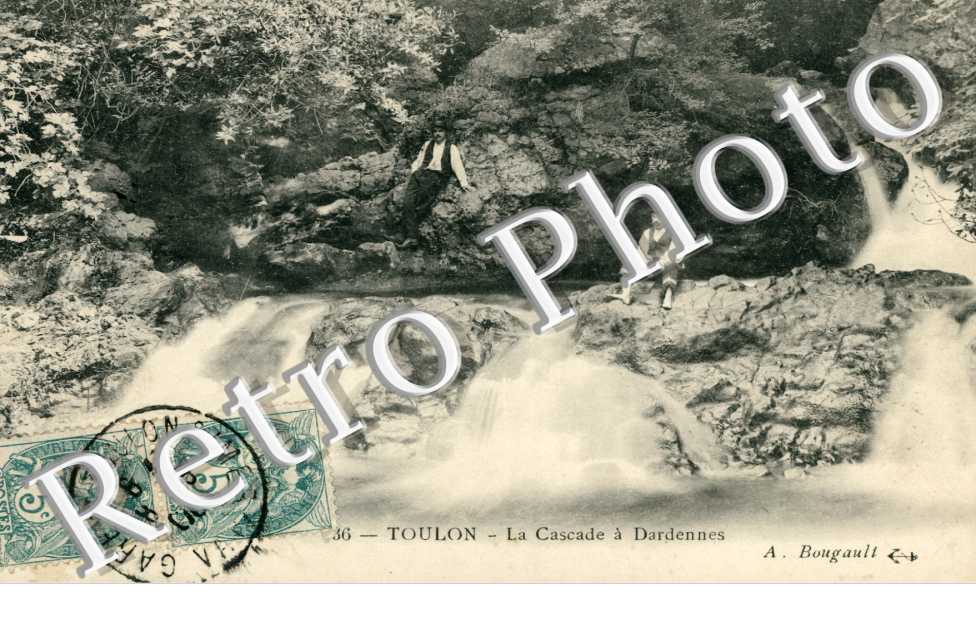 Toulon -  La cascade a Dardennes