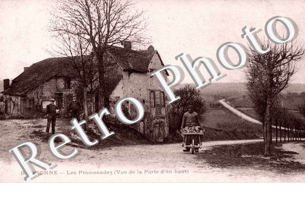 les promenades, vue de la porte d' en haut