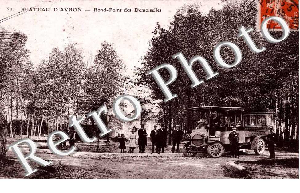 Plateau d´Avron - Rond point des Demoiselles - autobus