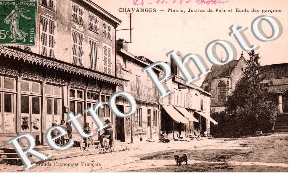 Mairie, Justice de Paix et Ecole des Garçons
