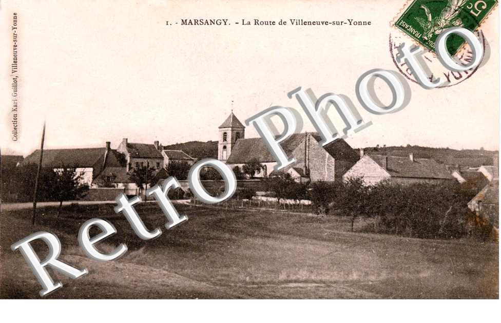 La Route de Villeneuve sur Yonne