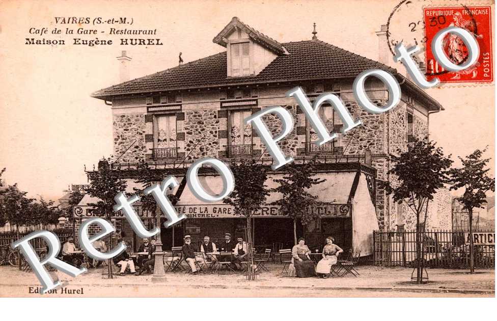 cafe de la gare Maison Eugene Hurel
