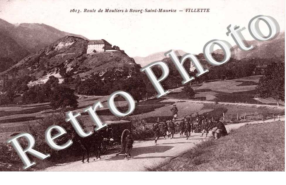 Route de moutiers a bourg Saint-Maurice