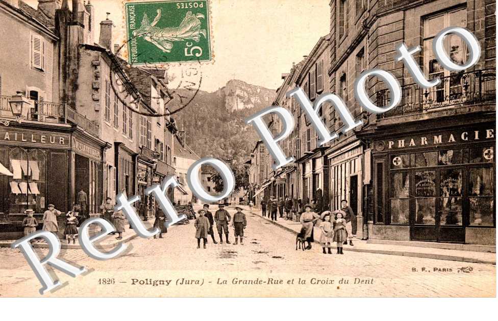 La Grande Rue et la Croix du Dent