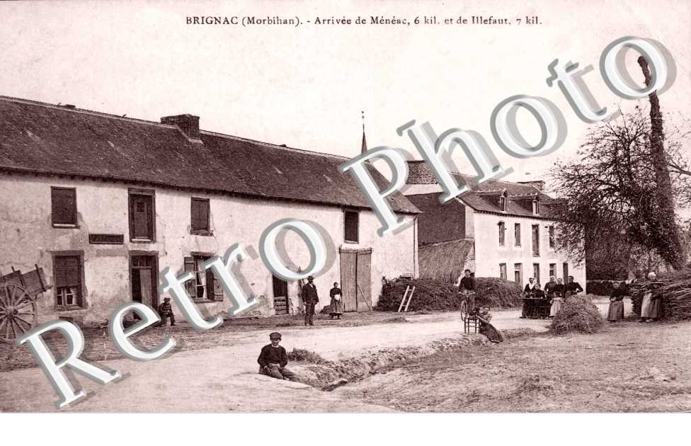 Arrivée de Ménéac