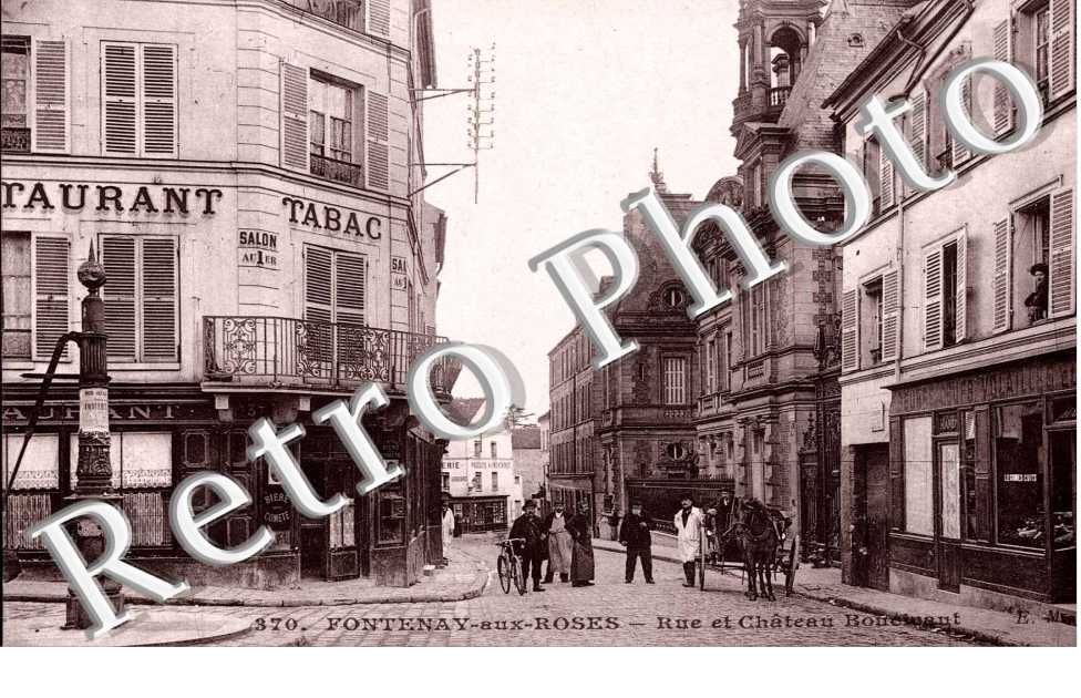 Rue et chateau Boucicaut