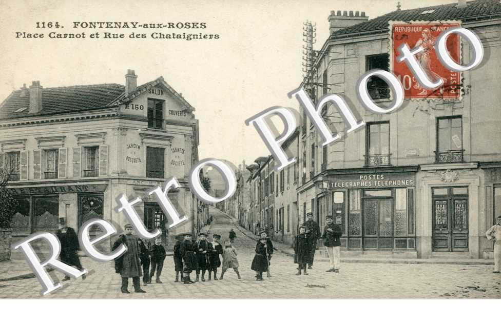 Place Carnot et rue des chataigniers