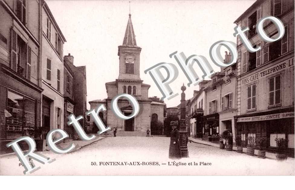 l'église et la place