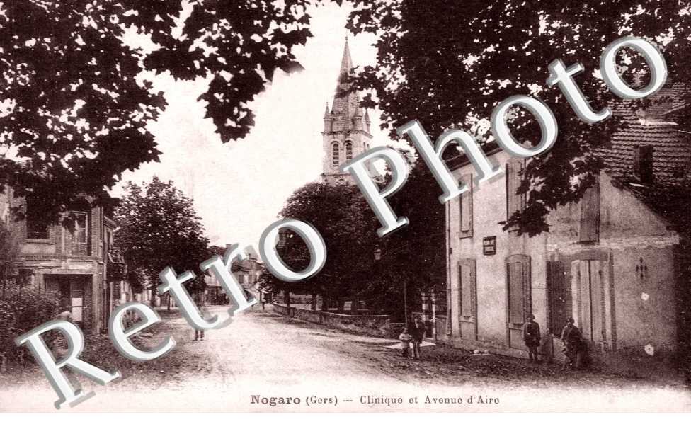 Clinique et Avenue d'Aire