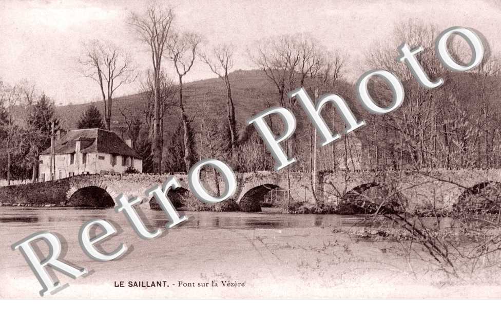 Le Saillant, Pont sur la Vezere