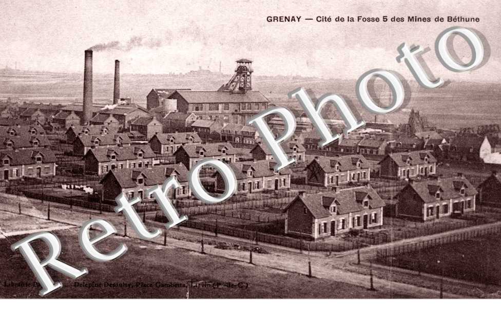 cite de la fosse 5 des mines de Bethune