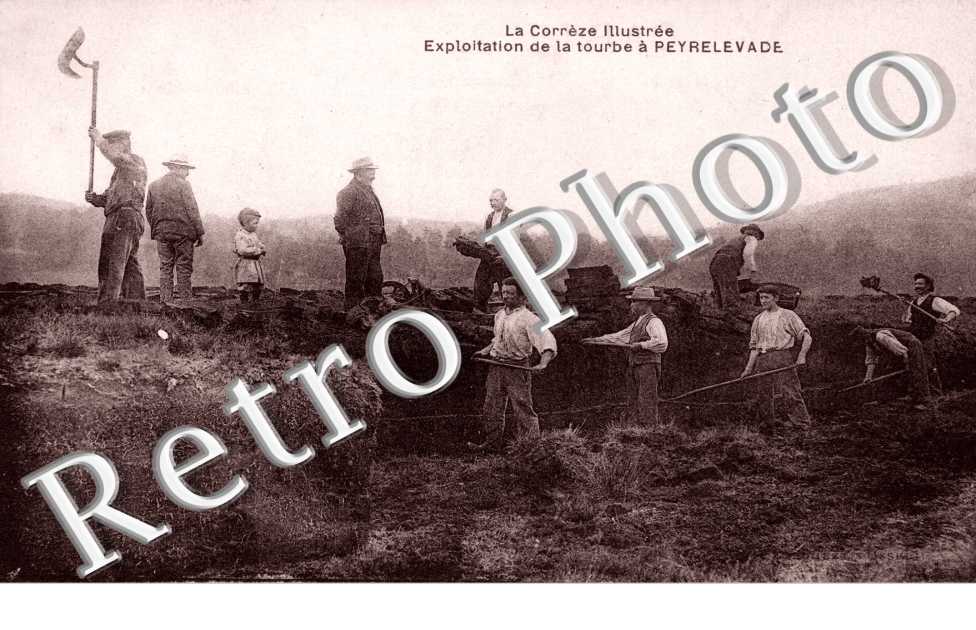 exploitation de la tourbe
