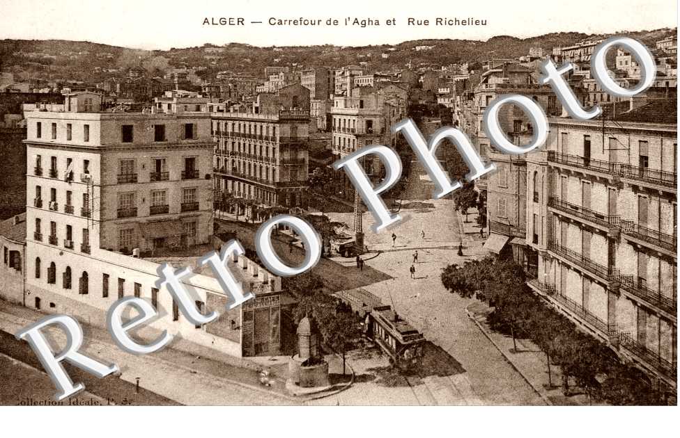 Carrefour de l'Agha et rue Richelieu