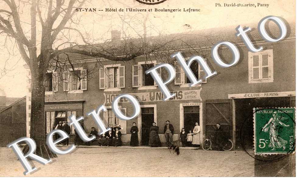 Hotel de l'univers et boulangerie Lefranc