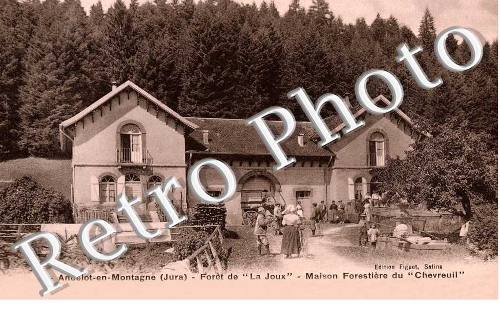 foret de 'la Joux" - maison forestiere du "Chevreuil"