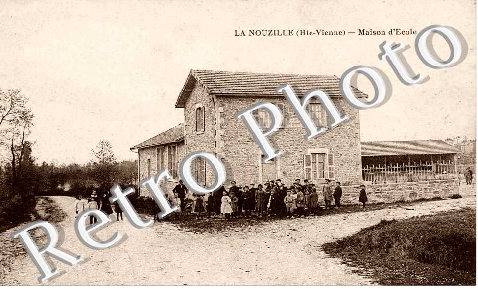 La Nouzille  MAISON D'ECOLE