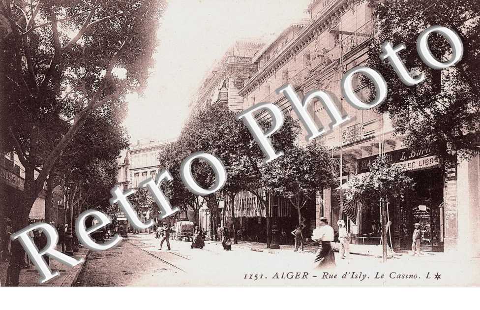 Rue d'Isly et le casino