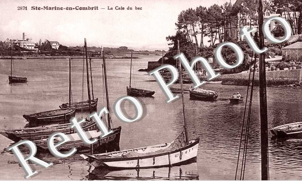 Sainte-Marine-en-Combrit. La Cale du Bac