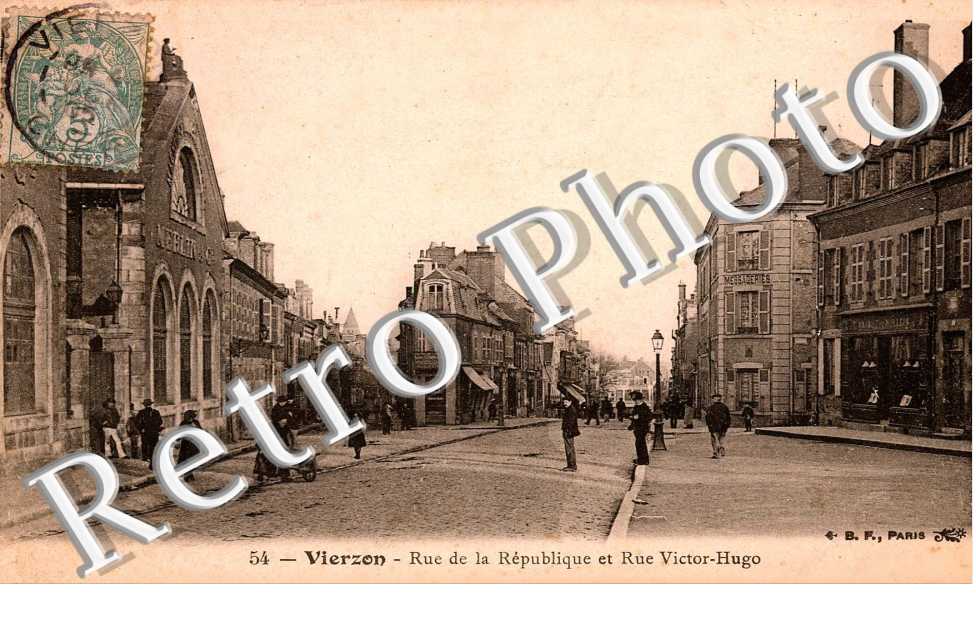 rue de la Republique et rue Victor Hugo
