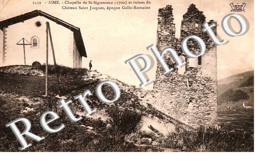 Chapelle de Saint-Sigismond. Ruines du château Saint Jacques