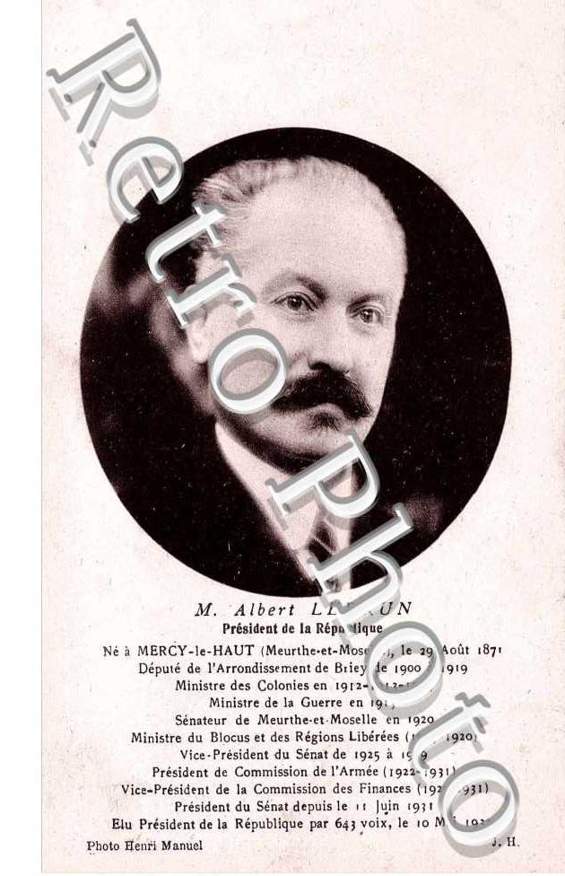 President Albert Lebrun