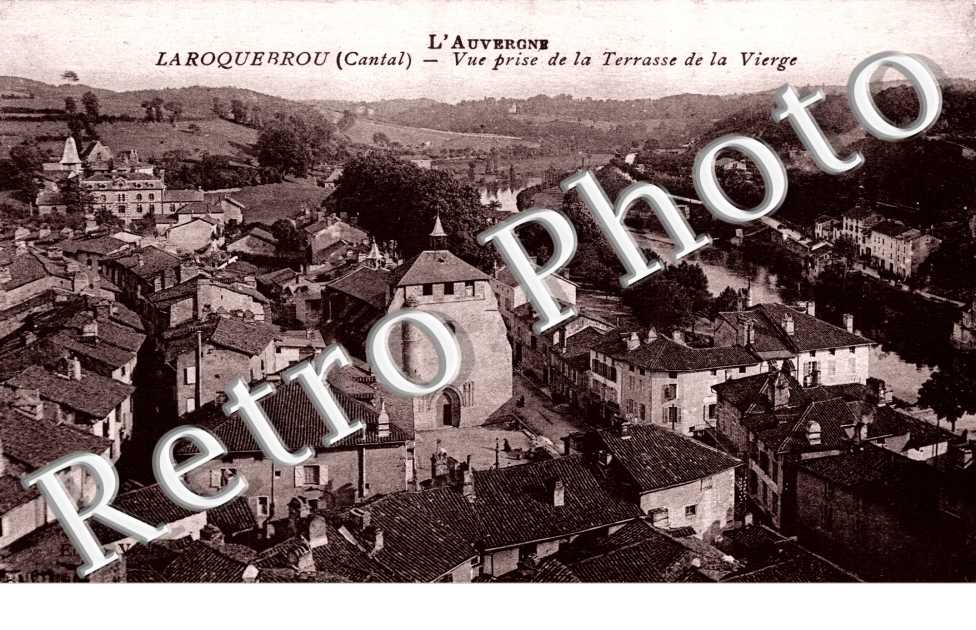 Vue prise de la terrasse de la vierge